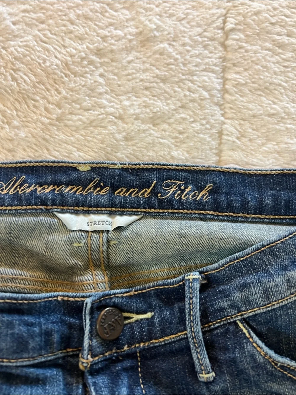 Abercrombie & Fitch Dark Blue Flare Jeans Size 2